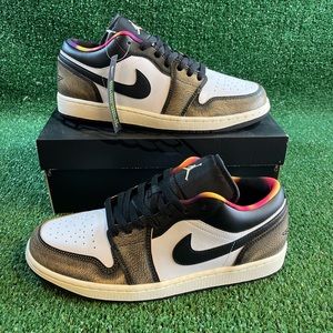 DS Jordan 1 low SE Waste Away Tan